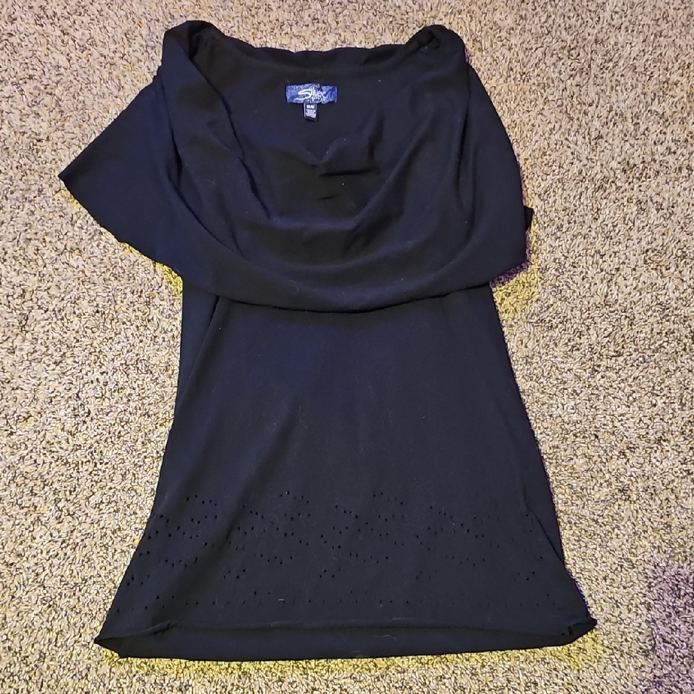 Silver Jeans Navy Blue Top